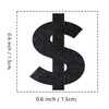 Dollar Sign Rubber Stamp, 3/5 Inch Small Mini Stamp for