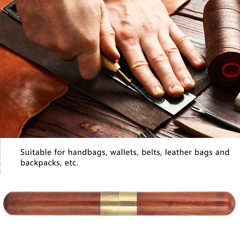 Edge Leather Beveler Sandalwood Edger DIY Beveling Exterior Finishing Craft