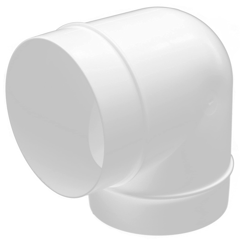 H&C VENT Pipe Elbow 90 Degrees - Exhaust Pipe, Ventilation
