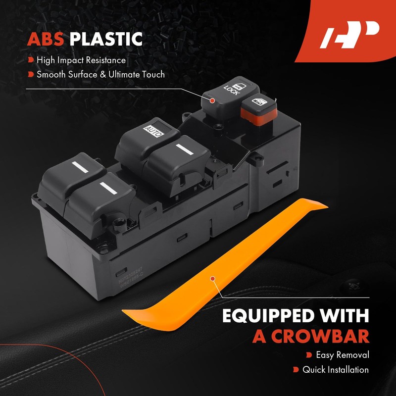 A-Premium Front Driver Side Master Power Window Switch Compatible with