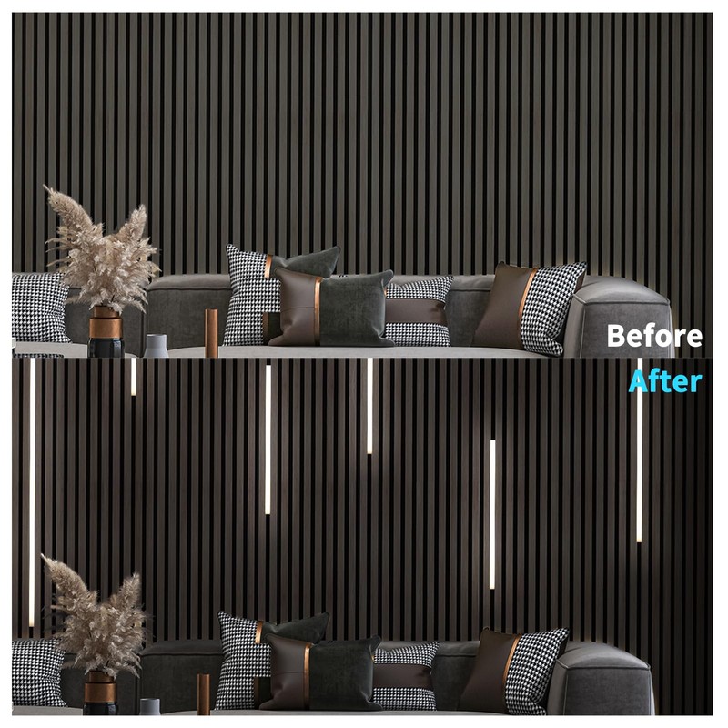Art3d LED Recessed Lighting Kit - 6pcs Self-Adhesive White LED