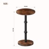 Yuede Drink Table, Small Round Side Table for Small Spaces,