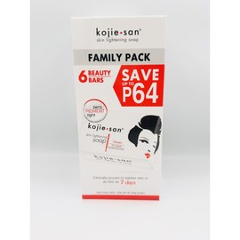 Kojie San Soap Whitening Soap Lightening Soap Philippine Genuine Koji San Soap, 6 Pieces, 100g / 코지산(Kojie San Soap) 미백비누 라이트닝 소프 필리핀 정품 코지산 비누, 6개입, 100g