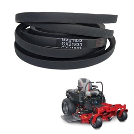 GX21833 Mower Deck Belt Replacement for John Deere 48 Inch D140 L130 L120 LA145 D160 E140 LA130 E170 D155 S170 E160 S140 Z255 GX20571 145 155C D150 E150 LA140 LA155/ Aramid Cord /141.7 inch