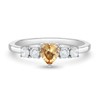 Simulated Birthstone Heart Solitaire Size 2-5 Baby / Kids Ring