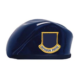 Uniform Accessories Unlimited Inc Military Ceramic Beret (Blue) (Officer)