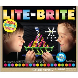 Basic Fun Lite-Brite Ultimate Classic Retro Toy, Gift for Girls and Boys, Ages 4+
