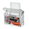 SourceOne Outdoor business card holder with Window hook (clear)