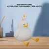 Cute Duck Night Light Silicone Night Lamp 1200mAh Rechargeable Animal