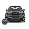 - Dual 12" Racing Stripes Air Release Self Healing Vinyl