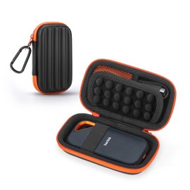 Yinke Hard Case for SanDisk Extreme/SanDisk PRO 1TB 2TB 500GB /WD my Passport Portable SSD, Protective Cover Travel Storage Bag
