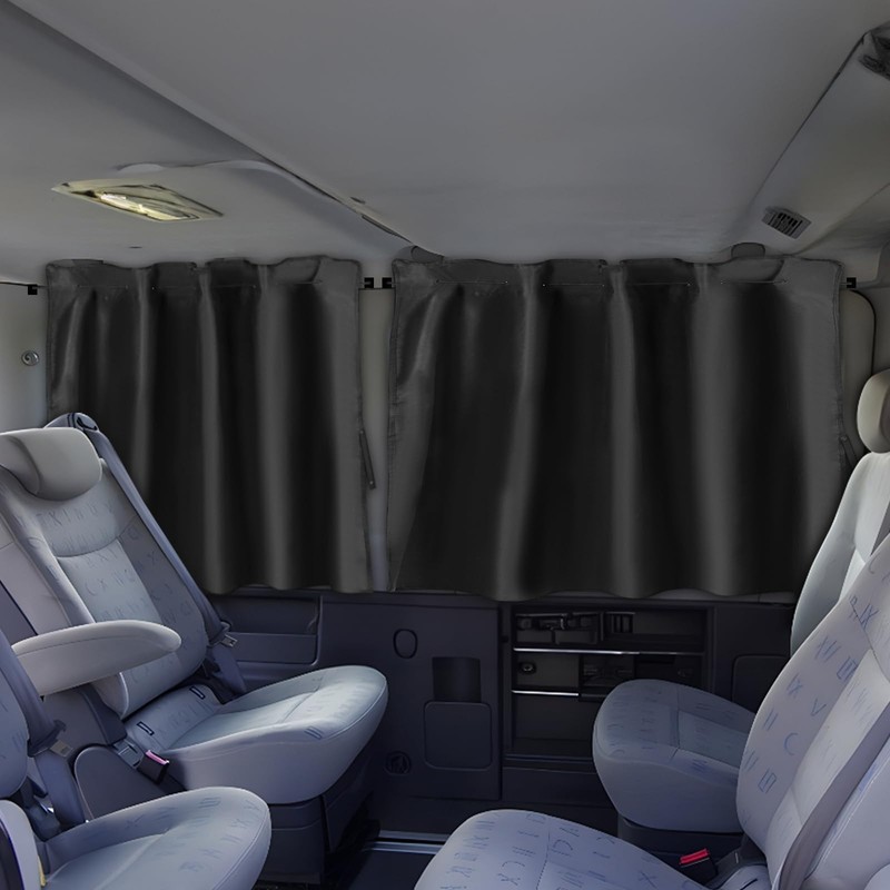 ZATOOTO CT110CD-L Car Curtains, Suede Side Curtains, Sleeping in the