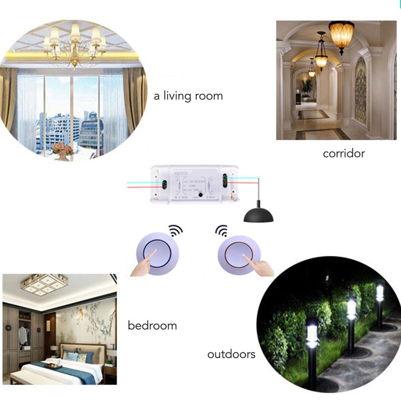 433Mhz Wireless Smart Switch 3 Working Modes Wireless Remote Switch
