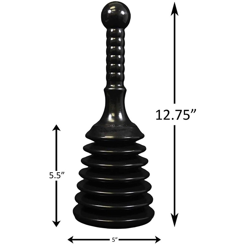 Skoye Practical Toilet Plunger Powerful High Pressure Suitable Sure Holder