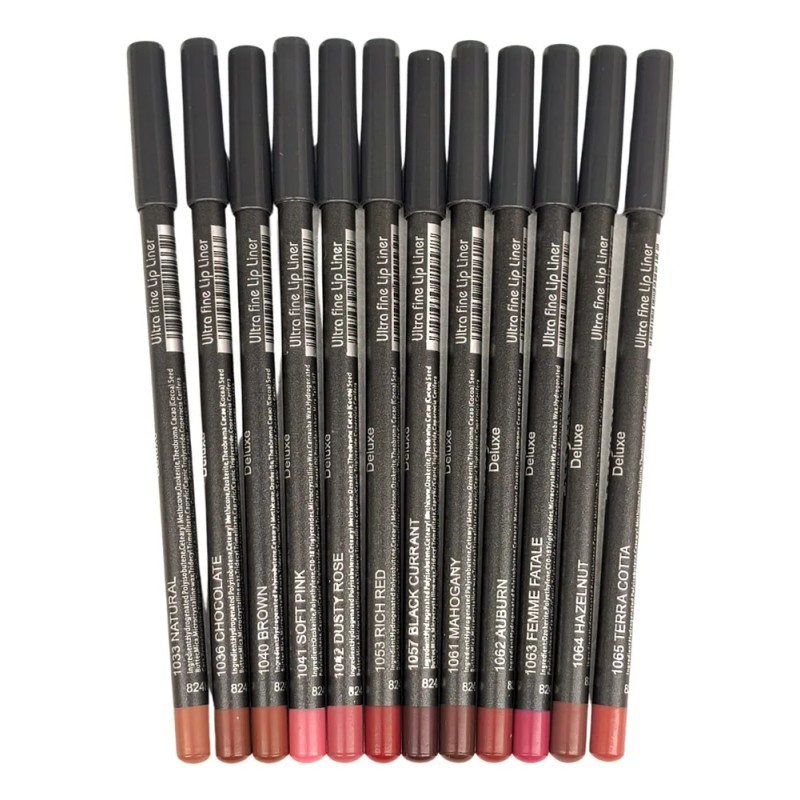 Set De 12 Surtido Delineador Italia Ultrafine Lápiz Italia Marrón
