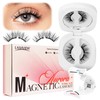 LASHVIEW Magnetic Eyelashes with Applicator,Reusable Soft Magnetic Eyelashes Natural Look,