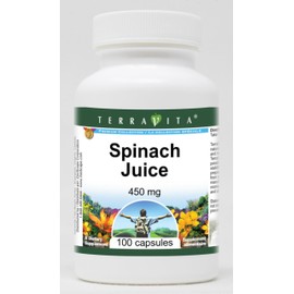 Spinach Juice - 450 mg (100 Capsules, ZIN: 521877) - 3 Pack