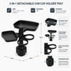 Car Seat Gap Organizer with Cup Holder – PU Leather