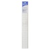 Westcott Grid Ruler with Metal Cutting Edge, 1.5 x 12,