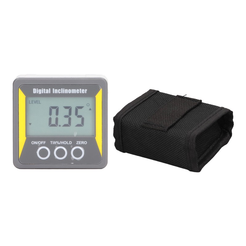 Inclinometer Digital Display Auto Shutdown Magnetic Level Angle Finder Gauge