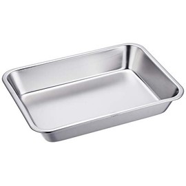 SK11 SPT-N18 Stainless Steel Parts Tray, External Dimensions 7.4 x 5.6 x 1.2 inches (187 x 142 x 30 mm), Approx. 0.6 L (0.6 L)