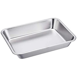 SK11 SPT-N18 Stainless Steel Parts Tray, External Dimensions 7.4 x 5.6 x 1.2 inches (187 x 142 x 30 mm), Approx. 0.6 L (0.6 L)