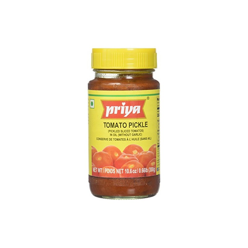 Priya Tomato Pickle without Garlic (300 g)