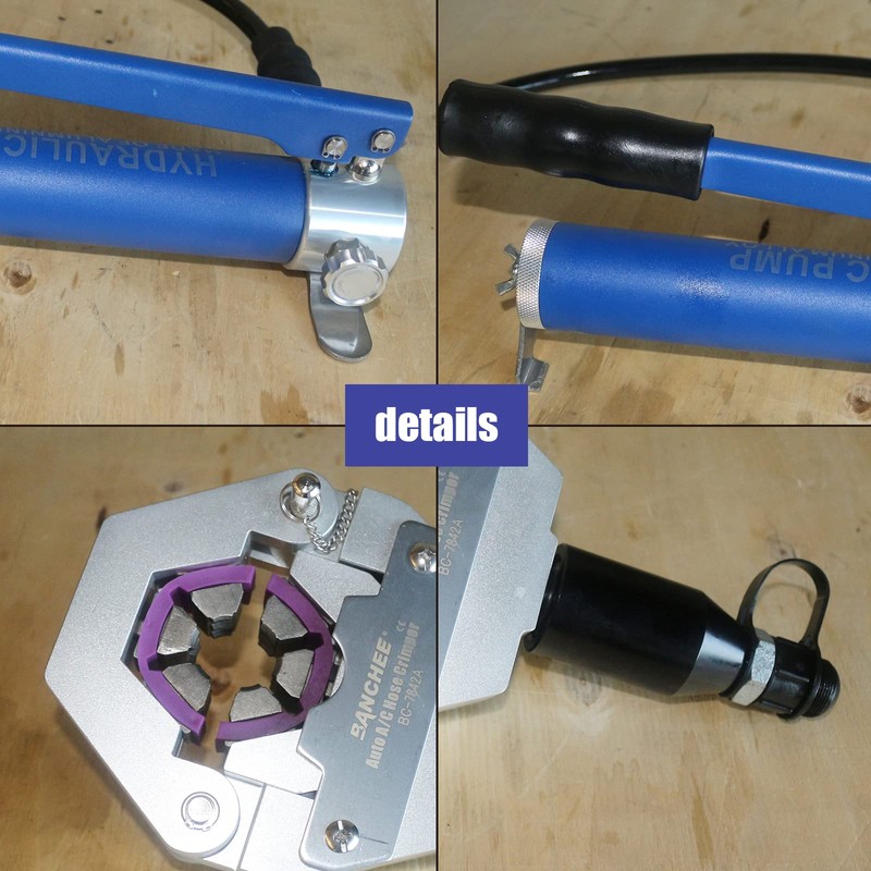 BANCHEE hydraulic hose crimping tool AC Crimping Tool for Barbed