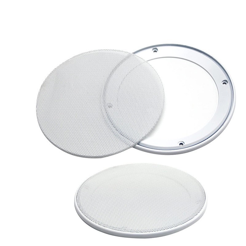 Fielect 2 Pcs 5" Speaker Grill Cover Mesh Decorative Circle