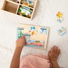 Melissa & Doug Wooden Jigsaw Puzzles in a Box 2-Pack