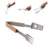 Grill Spatula Fork Tongs Durable Stainless Steel Food Tongs Multifunctional