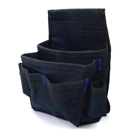 Multi Tool Organizer Utility Pouch - 11 Pockets Various Sizes - Belt Clip and Loop