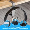 NJCXOLA Headphone Stand, Headset Holder, Headphone Stand, Desk, Headphone Hanger,