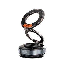 Magnetische Kfz-Handyhalterung, Vakuum Saugnapf Zinklegierung Konstruktion, Kann Faltbar 360° Rotation, Handyhalterung für Auto, Erträglich 98 Pfund Gewicht Tragen, für Alle Telefonmodelle Verwendet