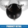 A ABSOPRO Car Double Exhaust Tip Pipe Heart Shape 2.5