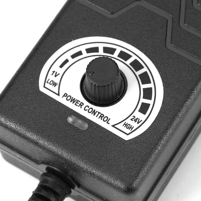 AC/DC 1-24V 2A Power Adapter Universal Adjustable Power Switching for