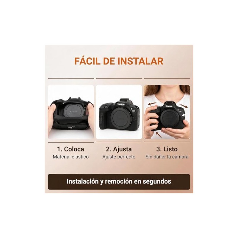 Funda de Silicona para Cámara Canon EOS R50 | Protector