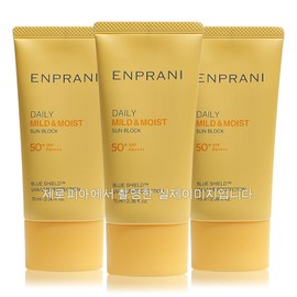 Enprani Daily Sunblock 70ml x 3ea Sunscreen UV Protection, 70ml, 3 pieces / 엔프라니 데일리 선블록 70mlx3ea 선크림 썬크림 자외선차단, 70ml, 3개