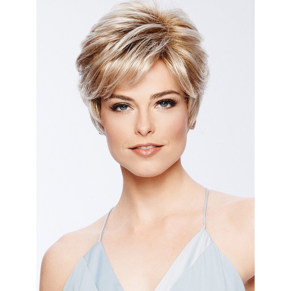 True Demure Wig Short Feathered Waves Petite Average by Eva Gabor Wigs GL 8/10