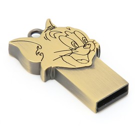 USB Flash Disk Portable Waterproof Metal 2.0 Drive Storage Memory Stick for Data Transmission Sharing32GB