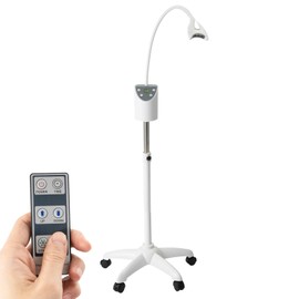 Teeth Whitening Machine with Remote, Dental Teeth Whitening Lamp, Adjustment Height Teeth Whitener 4 LED Cold Light, Bleaching Teeth Whitening for Hospitals, Beauty Salons, Homes