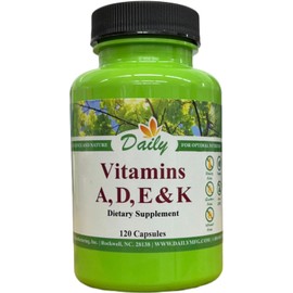 Daily Manufacturing Vitamins A,D,E & K