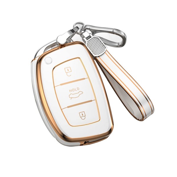 KUNIO Car Key Fob Cover fit for Hyundai Creta Mistra