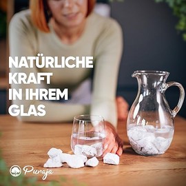 PURAJA PURAJA Magnesit Edelsteine Set | Naturbelassene Premium Rohsteine | Vielseitige Verwendung als Wassersteine, Heilsteine, Chakrasteine | Sortenreine Kristalle
