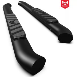 MaxMate 3.5" Oval Nerf Bar Side Steps for 09-18 Ram Reg Cab