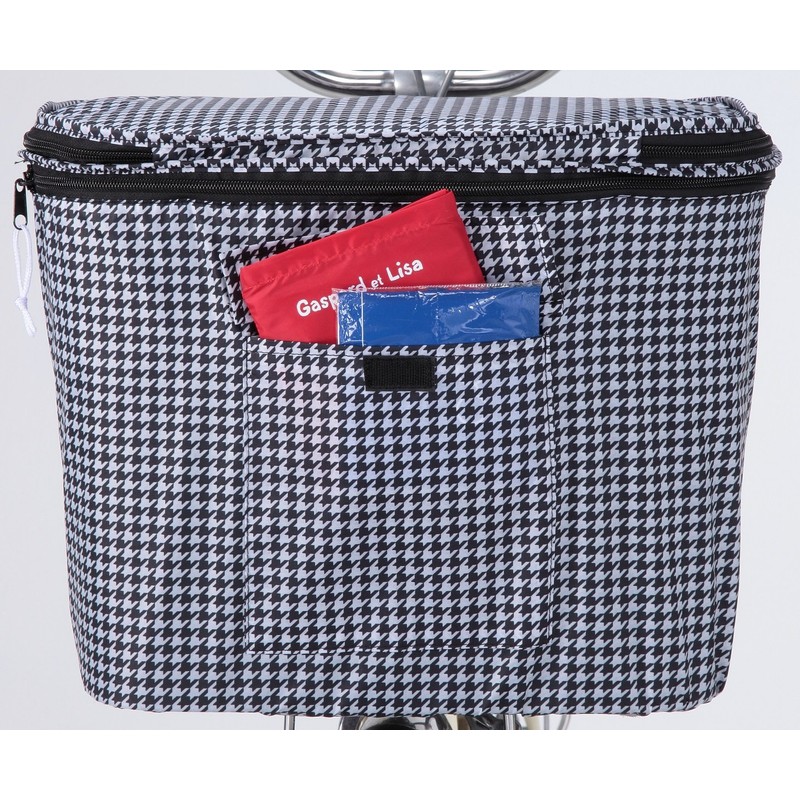 Kawadomi Seisakusho KW-269CH 2-Tier Rear Basket Cover, Chidori