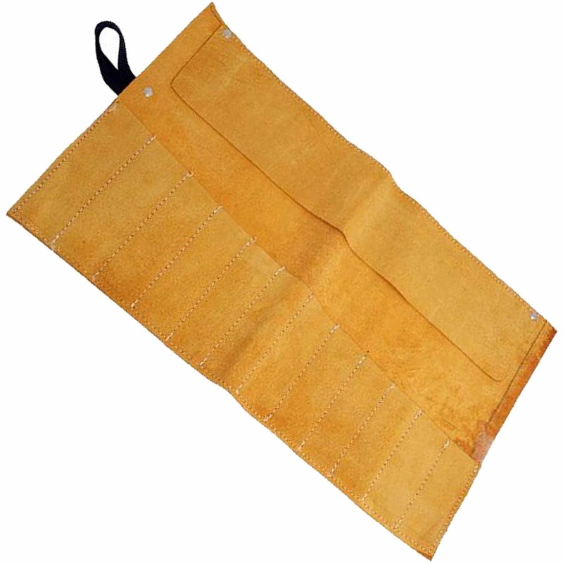 Dapetz ® Leather Hide Chisel Leather Tool Roll Genuine Leather