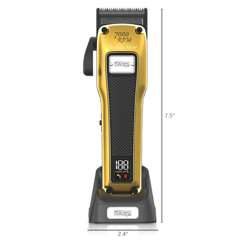 DSP Professional Barber Clipper Cordless, Hair Clipper for Men, Powerful