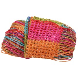 WedDecor Multicolor String Curtains, Glitter Fringe Panel, Fly Screen Room Divider, Tassel Curtain for Doors, Doors, Windows, Home Decor, Event Decoration, 90x200cm