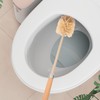 Wooden Brush Long Handle Brush Deep Cleaning Brush Bowl Long